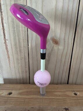 Handcrafted Wilson Hope Girl Driver & Pinnacle Ribbon ! Ball Beer Tap Handle